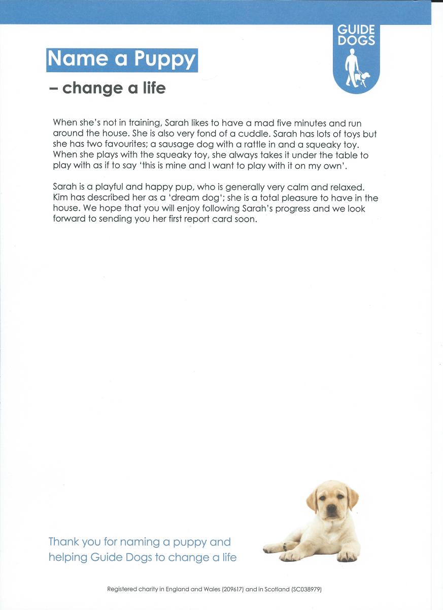 Sarah - 12 Weeks Pupdate [Page 2]